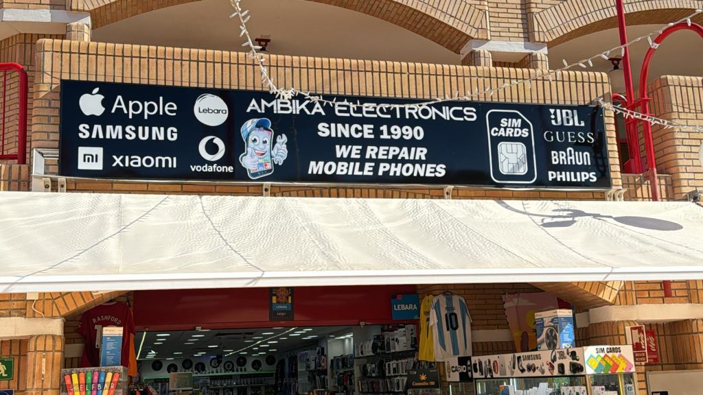 caja de luz en tenerife con luz led